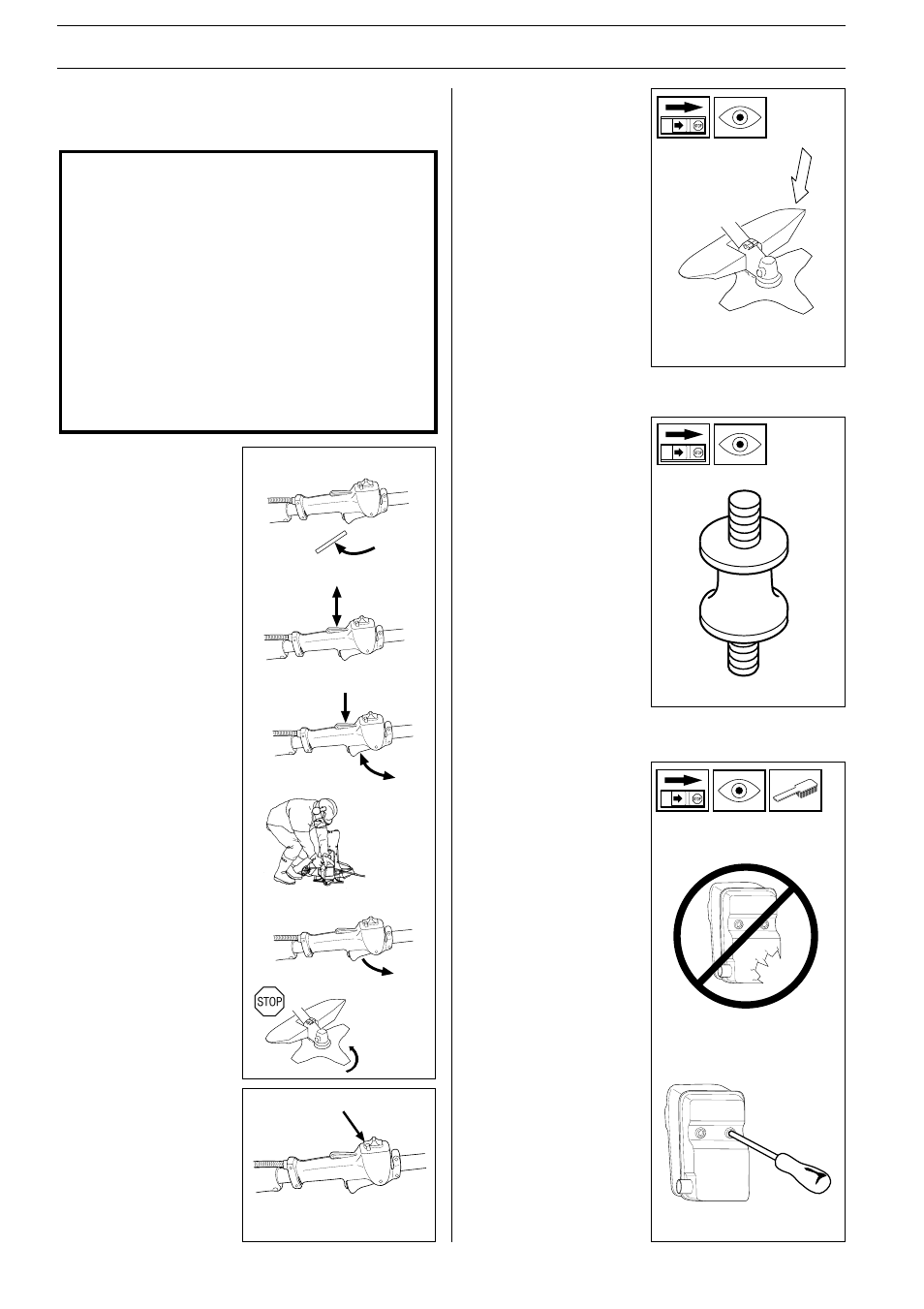 Safety instructions | Husqvarna 142RB User Manual | Page 6 / 29