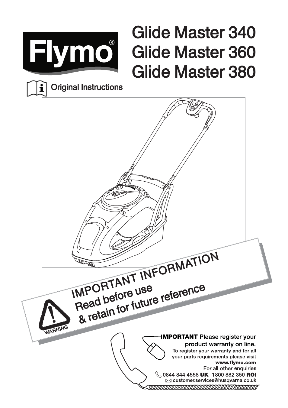 Husqvarna 360 User Manual | 9 pages