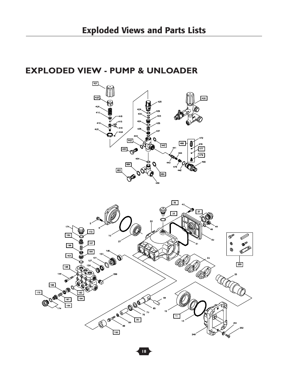 Pump/ unloader | Husqvarna 1337PW User Manual | Page 18 / 20