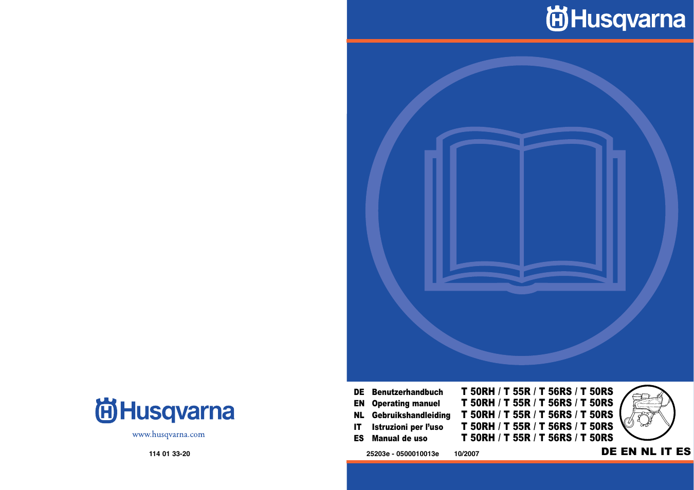 Husqvarna T 55R User Manual | 21 pages