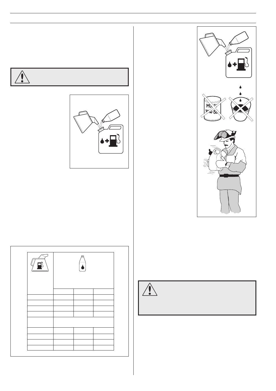 Fuel handling, Fuelmix | Husqvarna 42 User Manual | Page 26 / 36