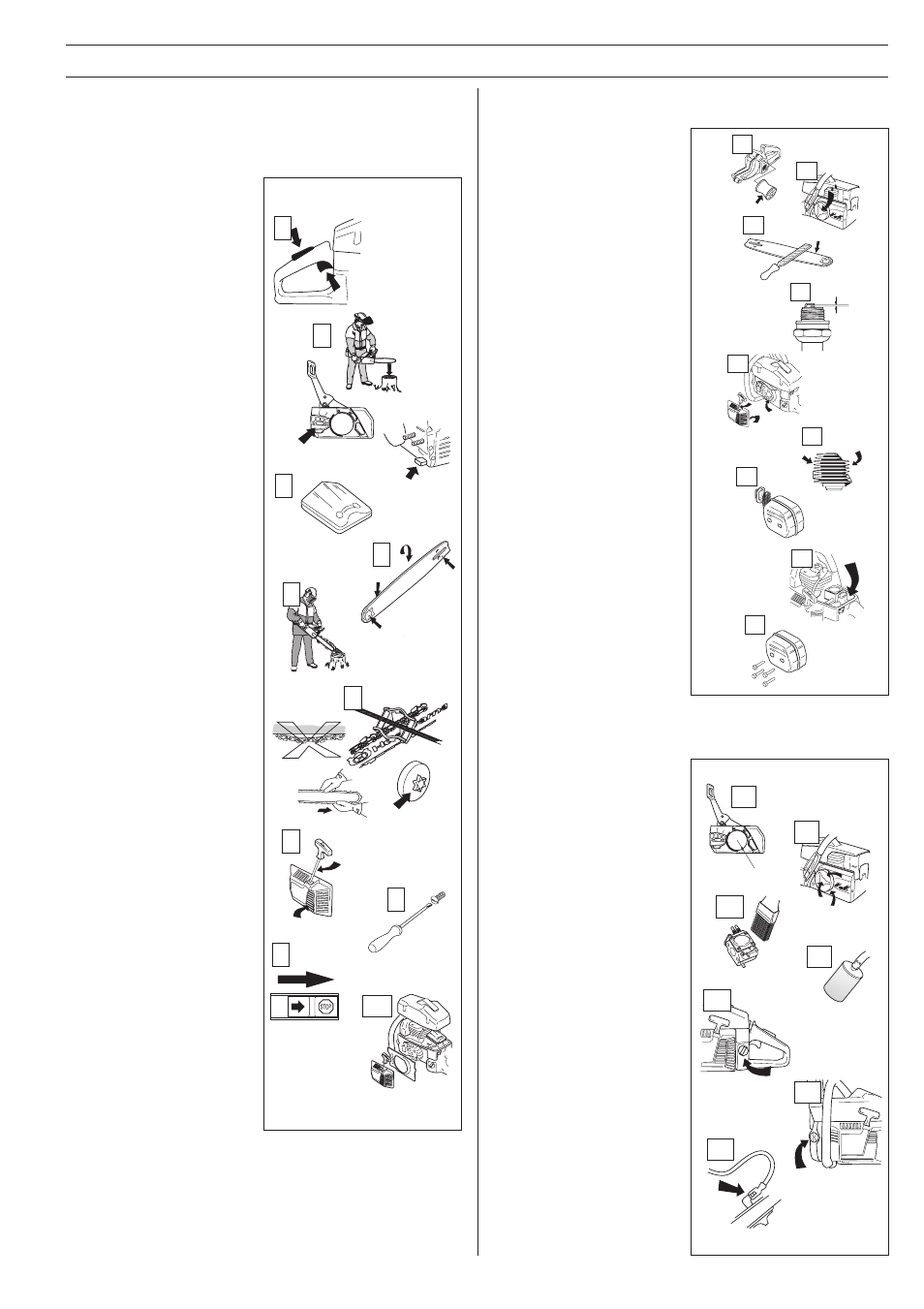 Maintenance, Weekly maintenance, Monthly maintenance | Daily maintenance | Husqvarna 42 User Manual | Page 33 / 36