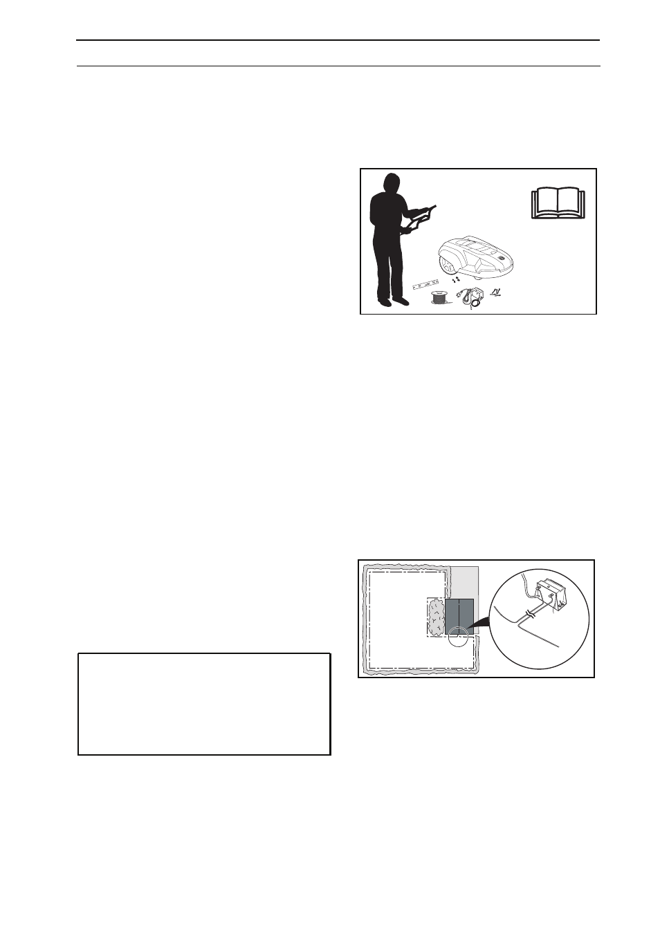 Installation, 1 preparations, 2 installation of the loop generator/charger | Husqvarna 210 C User Manual | Page 16 / 50