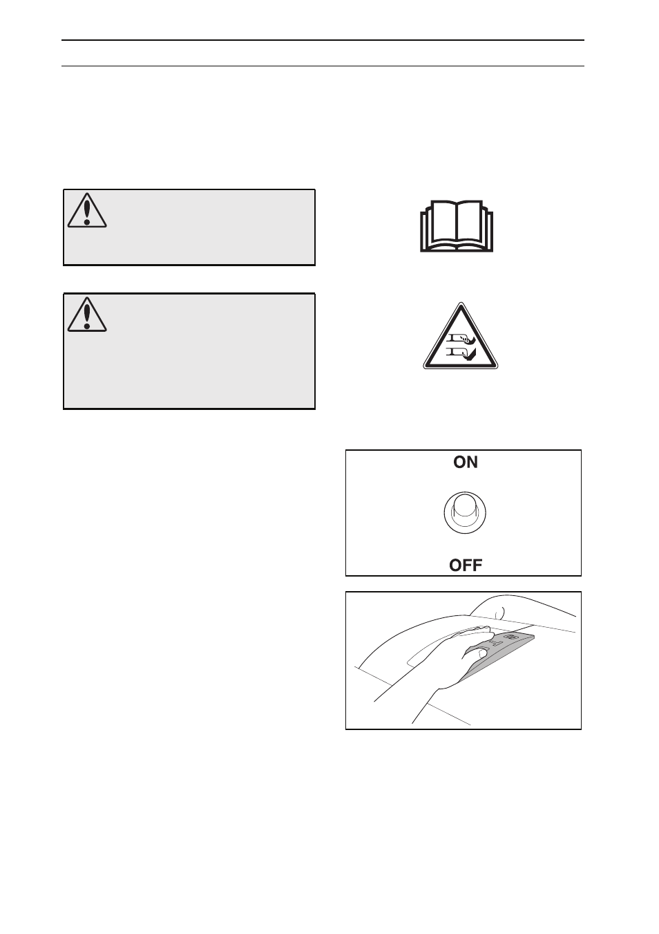 1 starting automower, 2 stopping automower | Husqvarna 210 C User Manual | Page 27 / 50