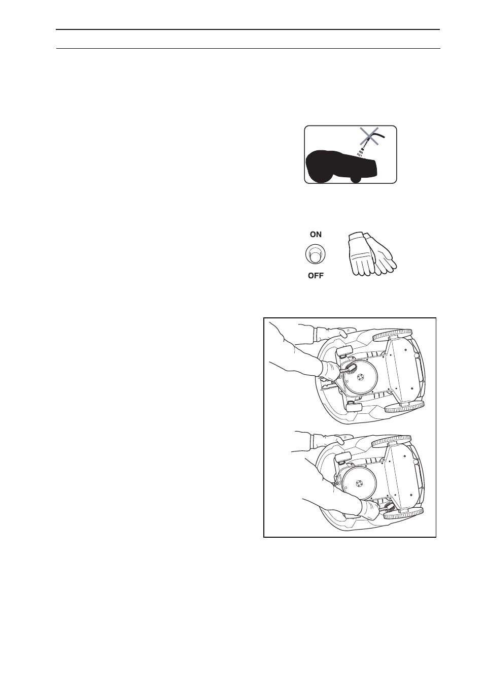 Maintenance, 4 cleaning, Underframe and blade disc | Husqvarna 210 C User Manual | Page 38 / 50