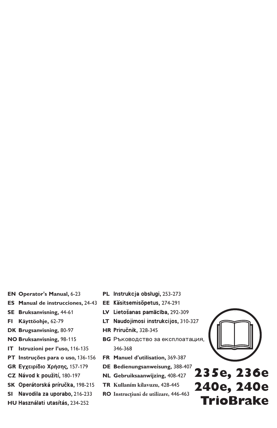 Husqvarna 236E User Manual | 23 pages