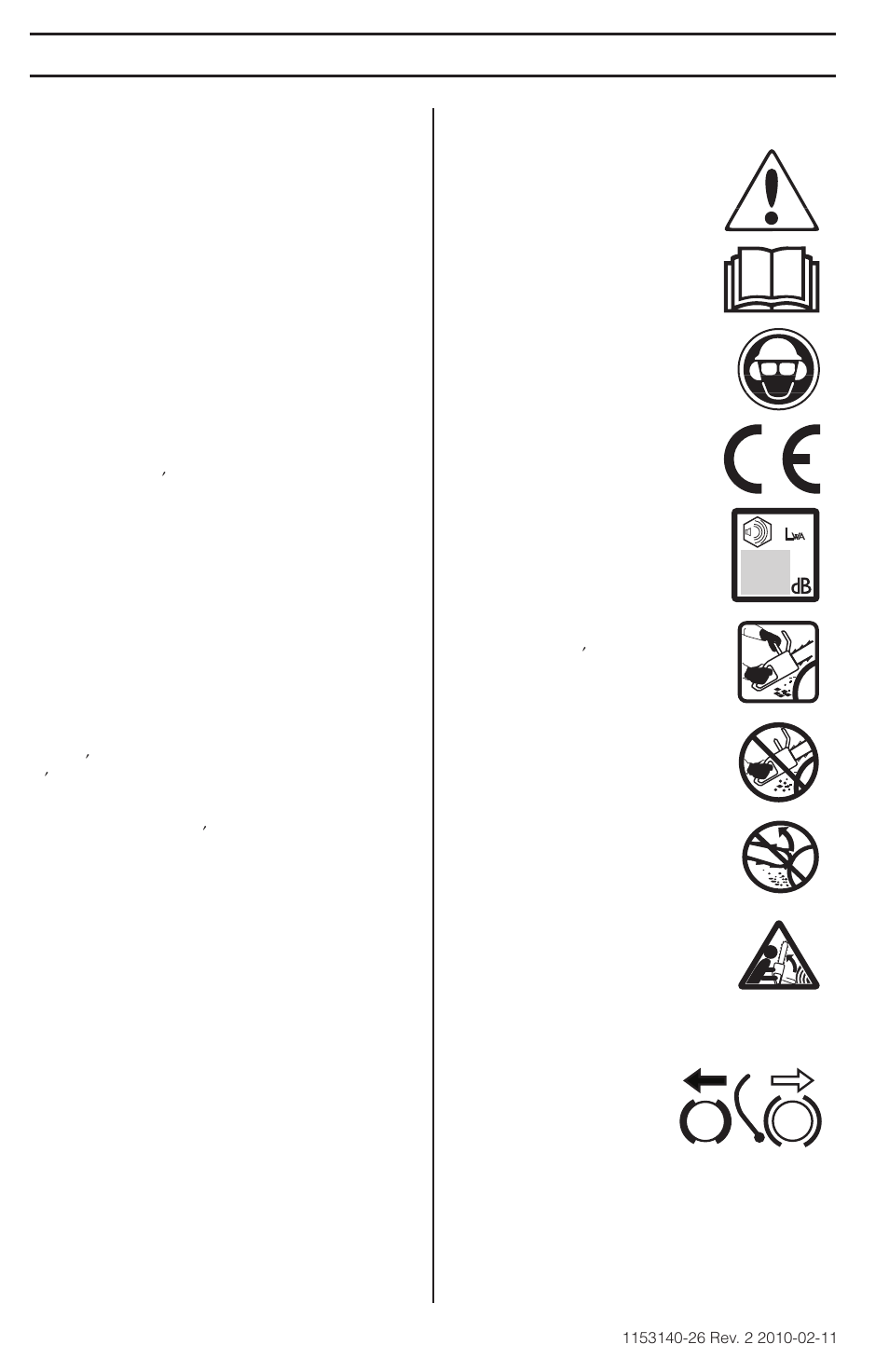 Introduction, Dear customer, Symbols on the machine | Husqvarna 236E User Manual | Page 6 / 23