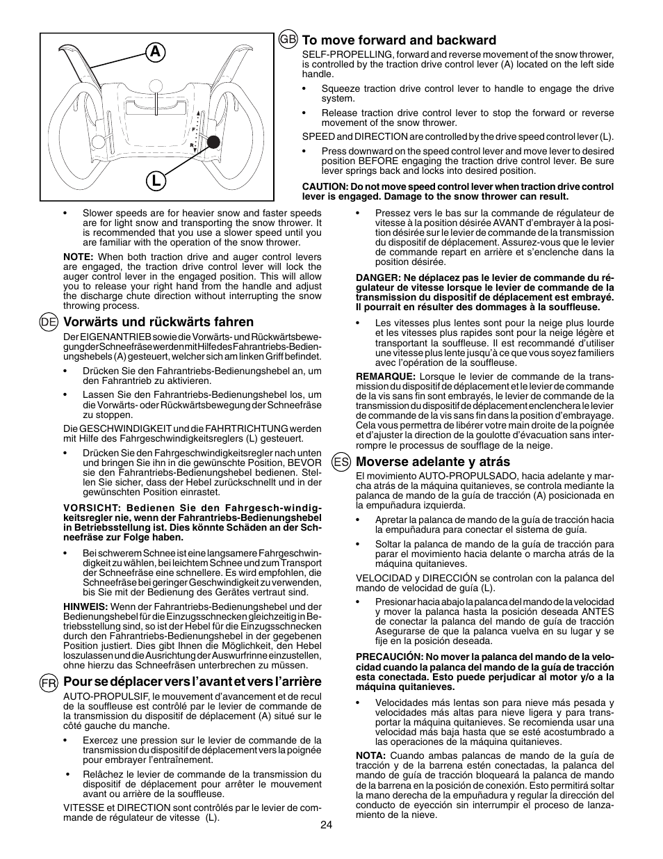 Husqvarna EU8024STE User Manual | Page 24 / 60