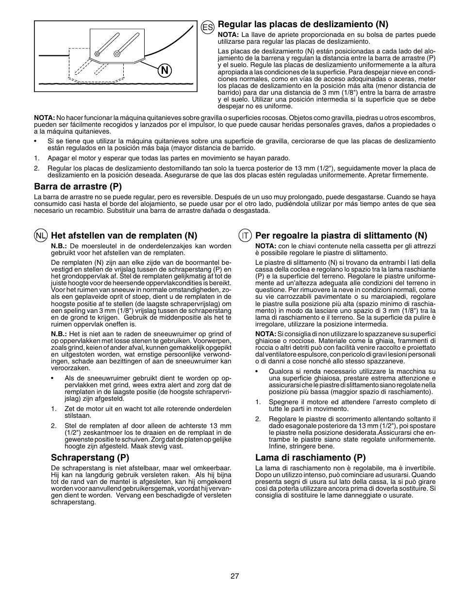 Husqvarna EU8024STE User Manual | Page 27 / 60
