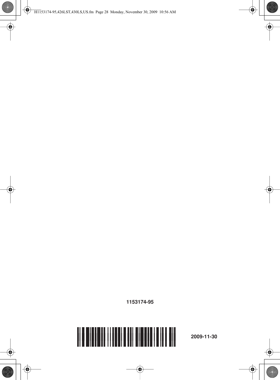 Z+u1q¶59 | Husqvarna 430LS User Manual | Page 28 / 28