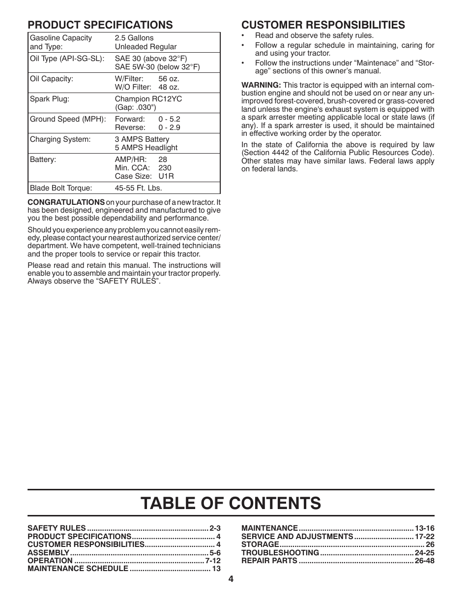 Husqvarna 917.28961 User Manual | Page 4 / 52