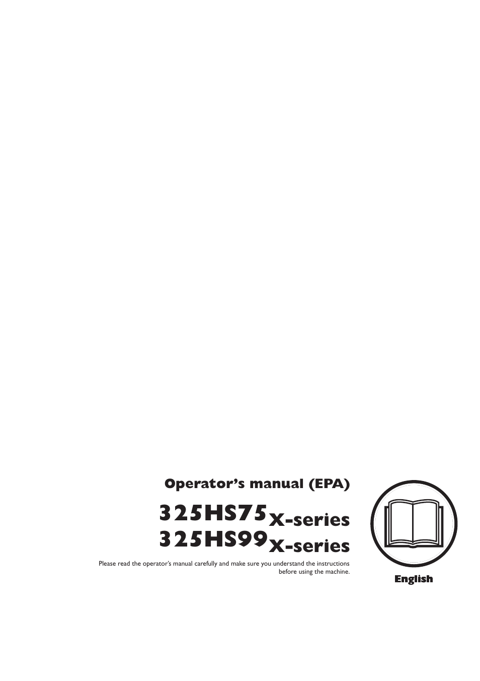 Husqvarna 325HS99X User Manual | 28 pages