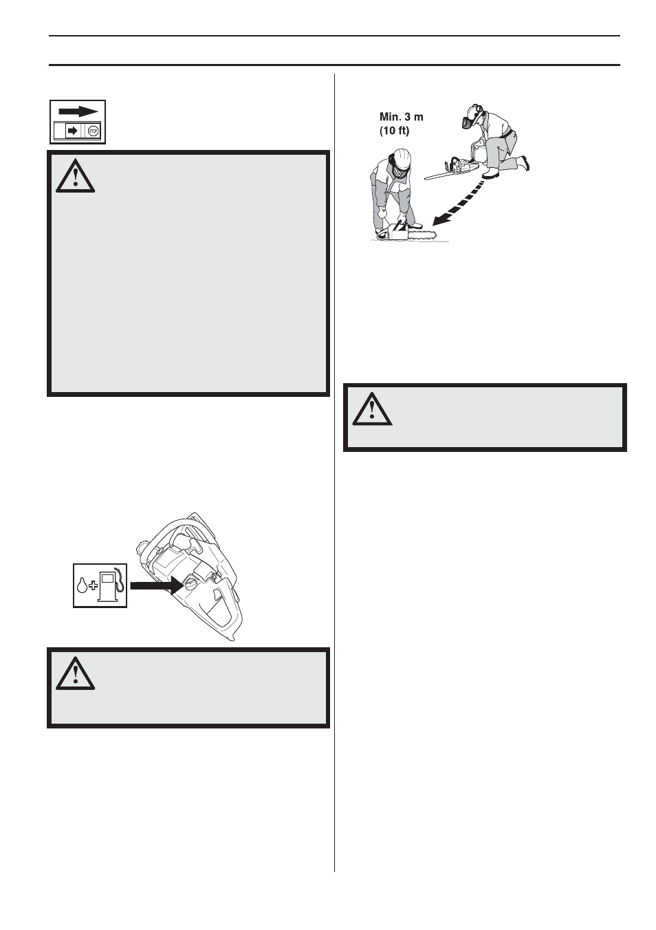 Fueling, Fuel safety, Transport and storage | Long-term storage, Fuel handling | Husqvarna 1151338-95 User Manual | Page 19 / 44