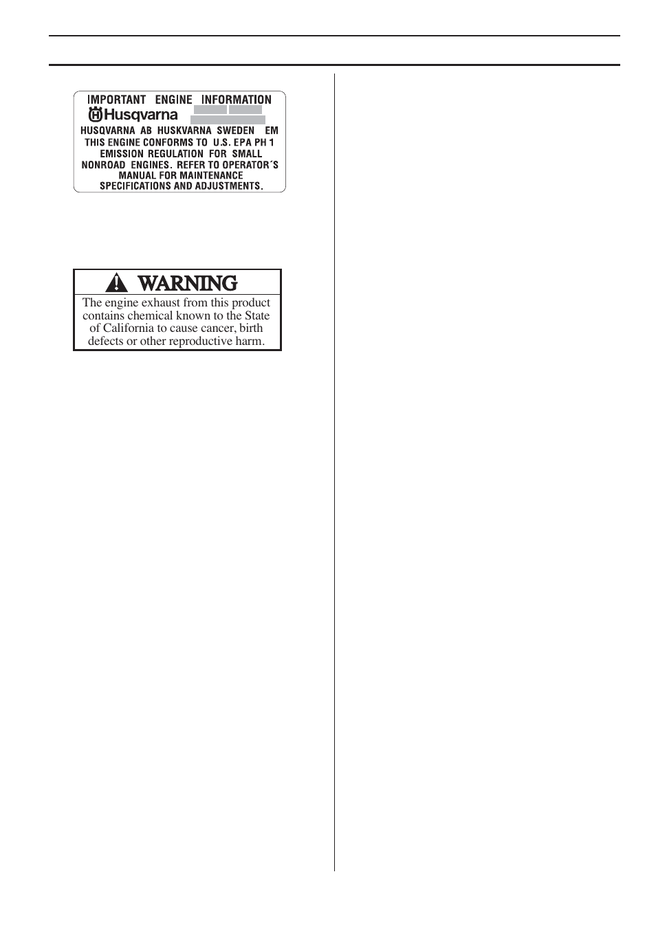 Key t o symbols | Husqvarna 1151338-95 User Manual | Page 3 / 44