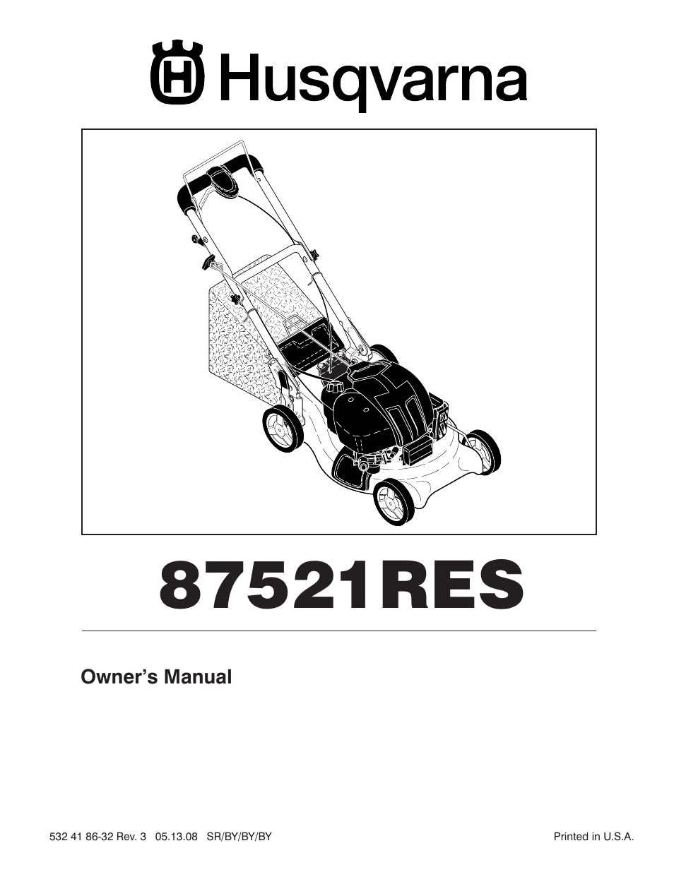 Husqvarna 87521RES User Manual | 22 pages