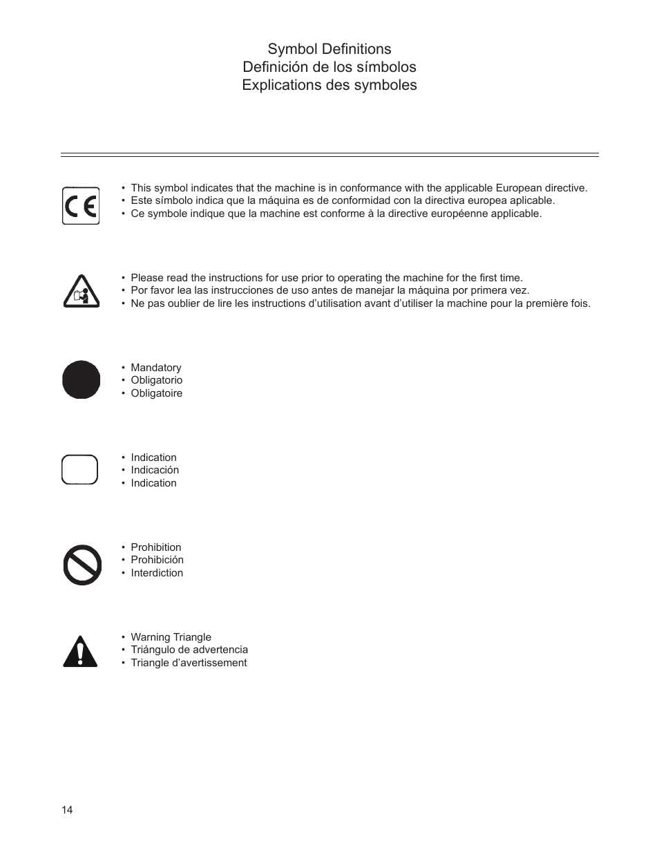 Husqvarna FSA 8400 D User Manual | Page 14 / 112