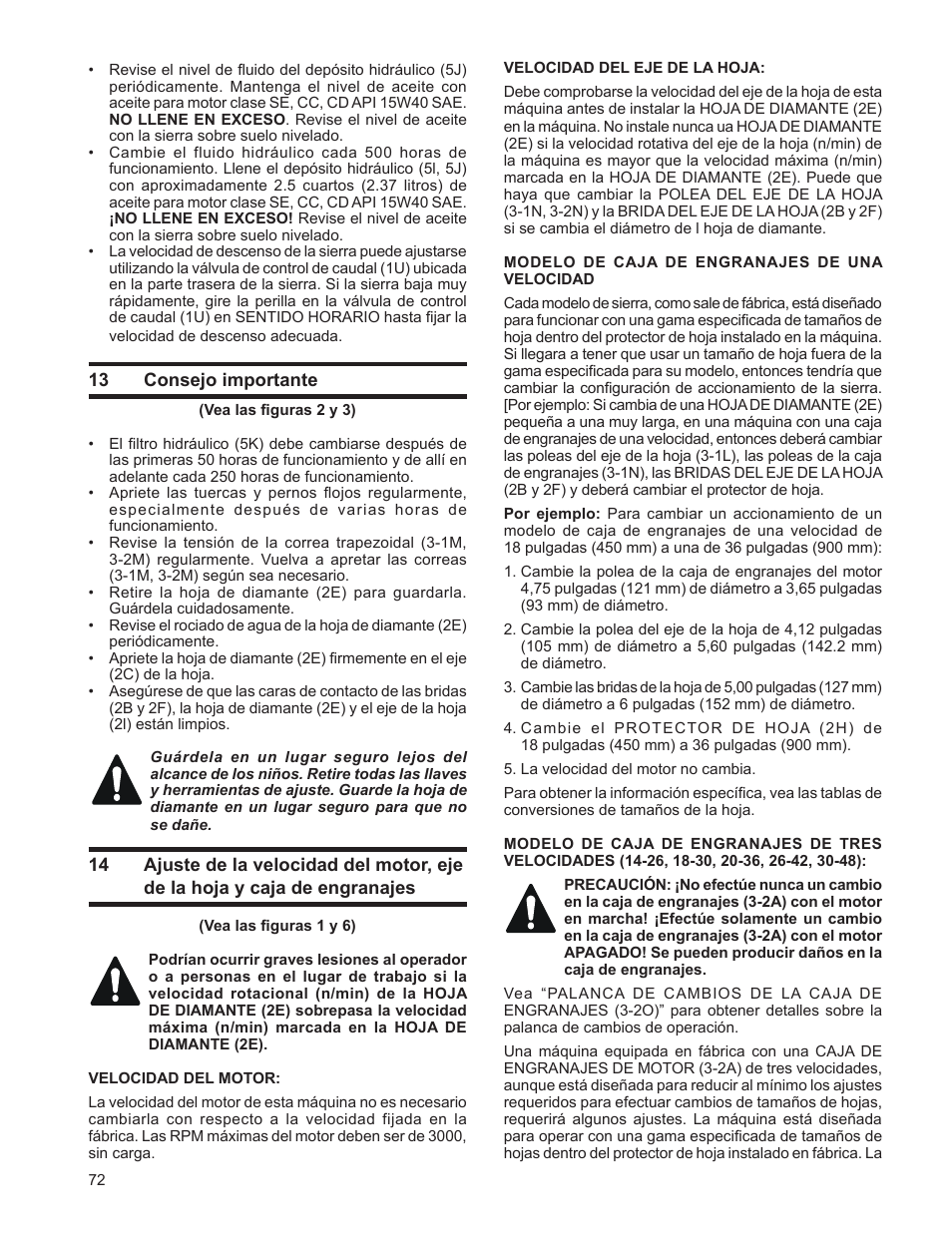 Husqvarna FSA 8400 D User Manual | Page 72 / 112