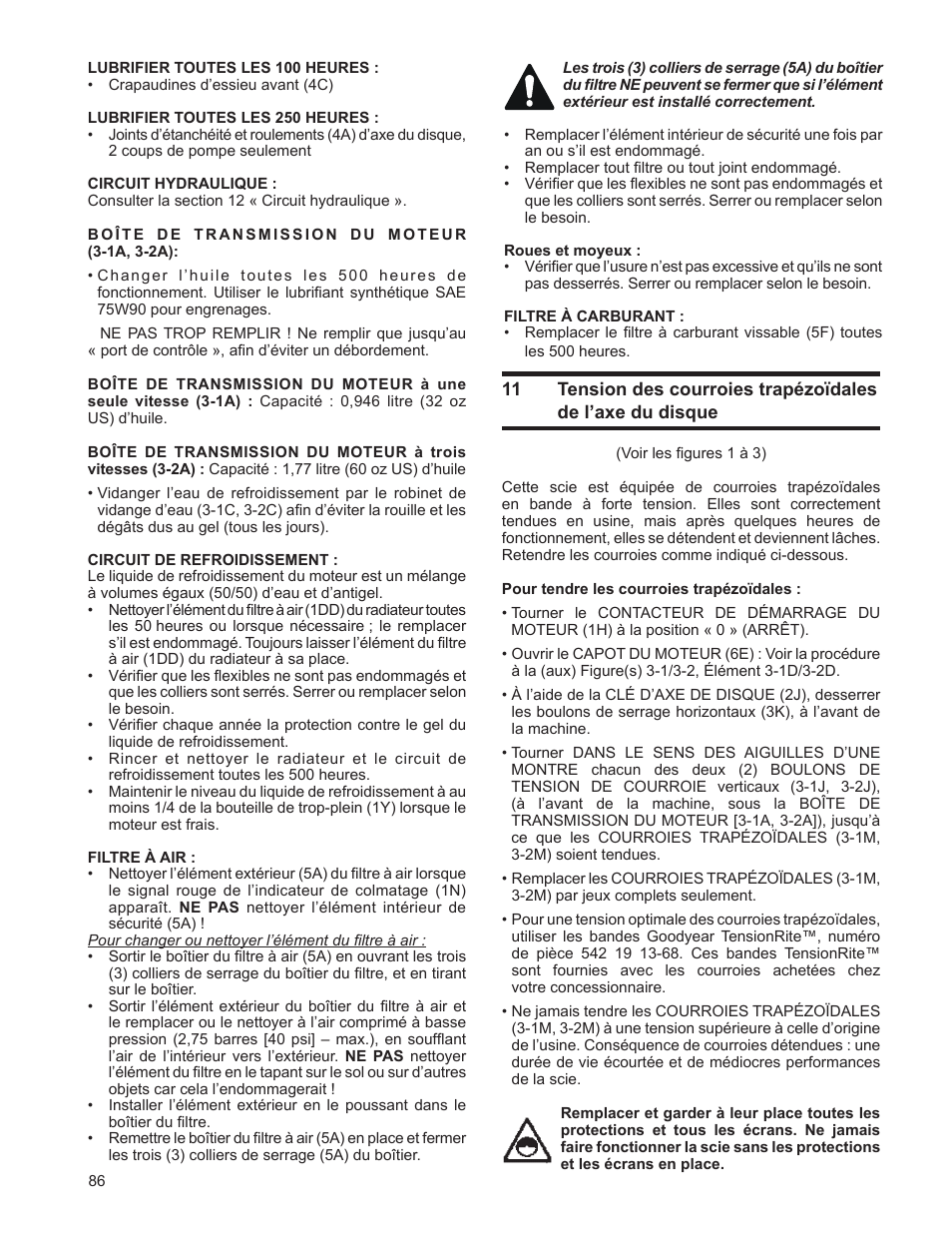 Husqvarna FSA 8400 D User Manual | Page 86 / 112
