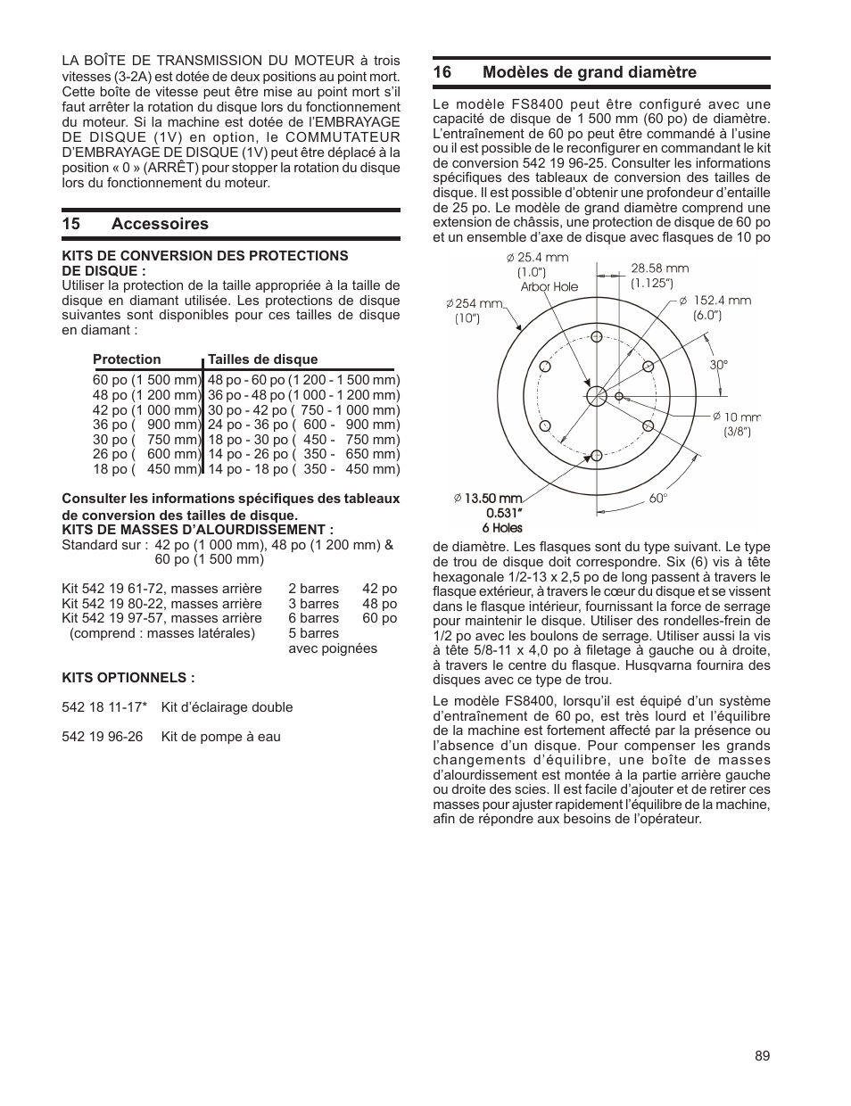 Husqvarna FSA 8400 D User Manual | Page 89 / 112