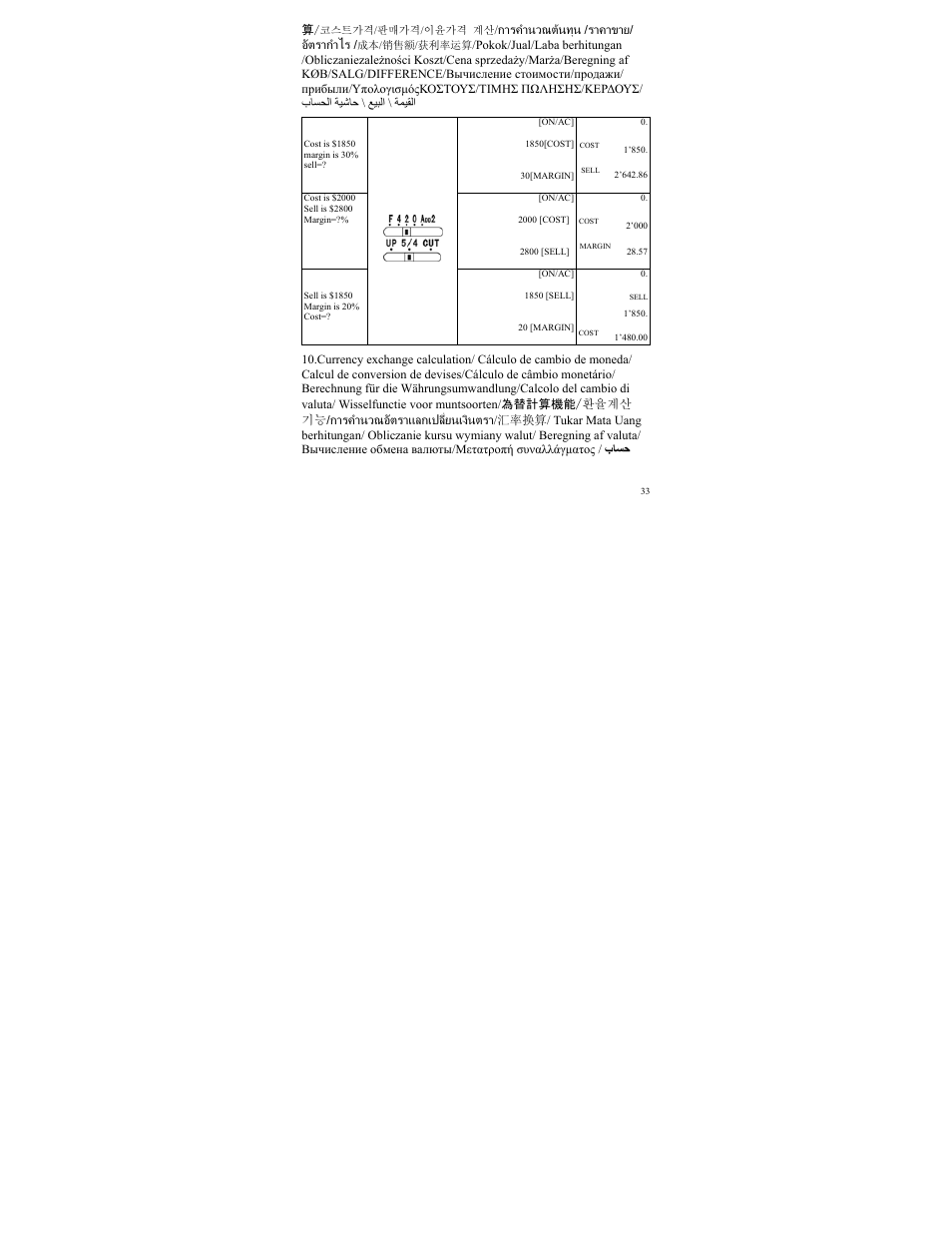 CITIZEN SDC-811A User Manual | Page 33 / 35