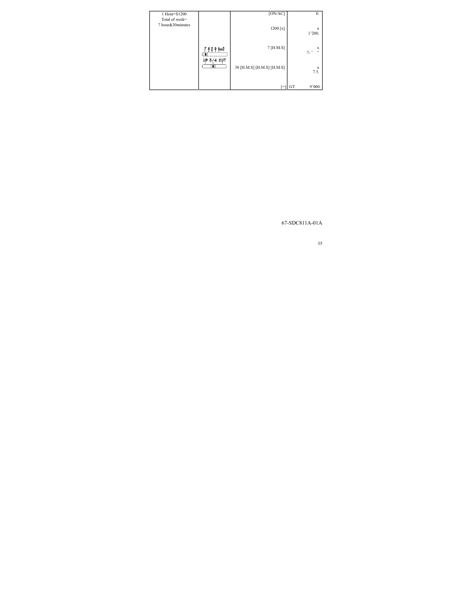 CITIZEN SDC-811A User Manual | Page 35 / 35