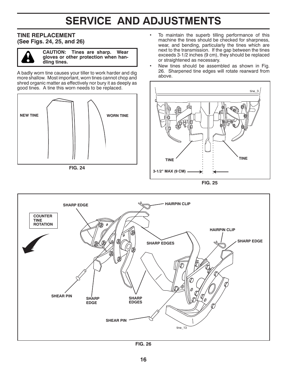 Service and adjustments | Husqvarna 650RTT User Manual | Page 16 / 28