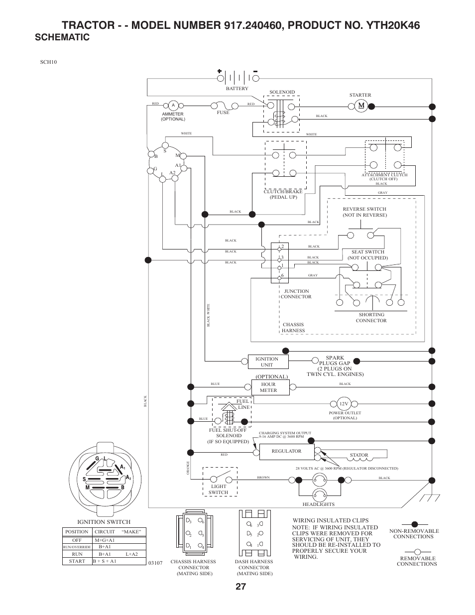 Repair parts, Schematic | Husqvarna 917.24046 User Manual | Page 27 / 56