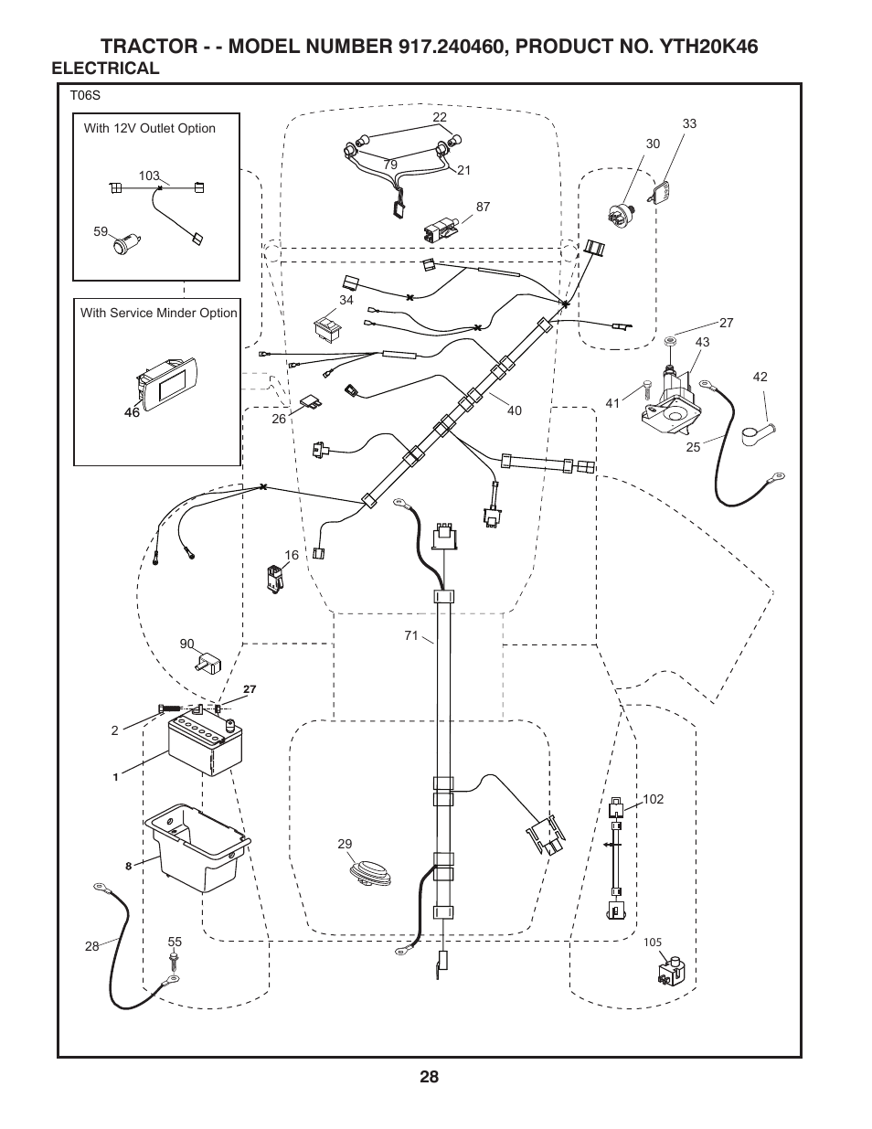 Electrical | Husqvarna 917.24046 User Manual | Page 28 / 56