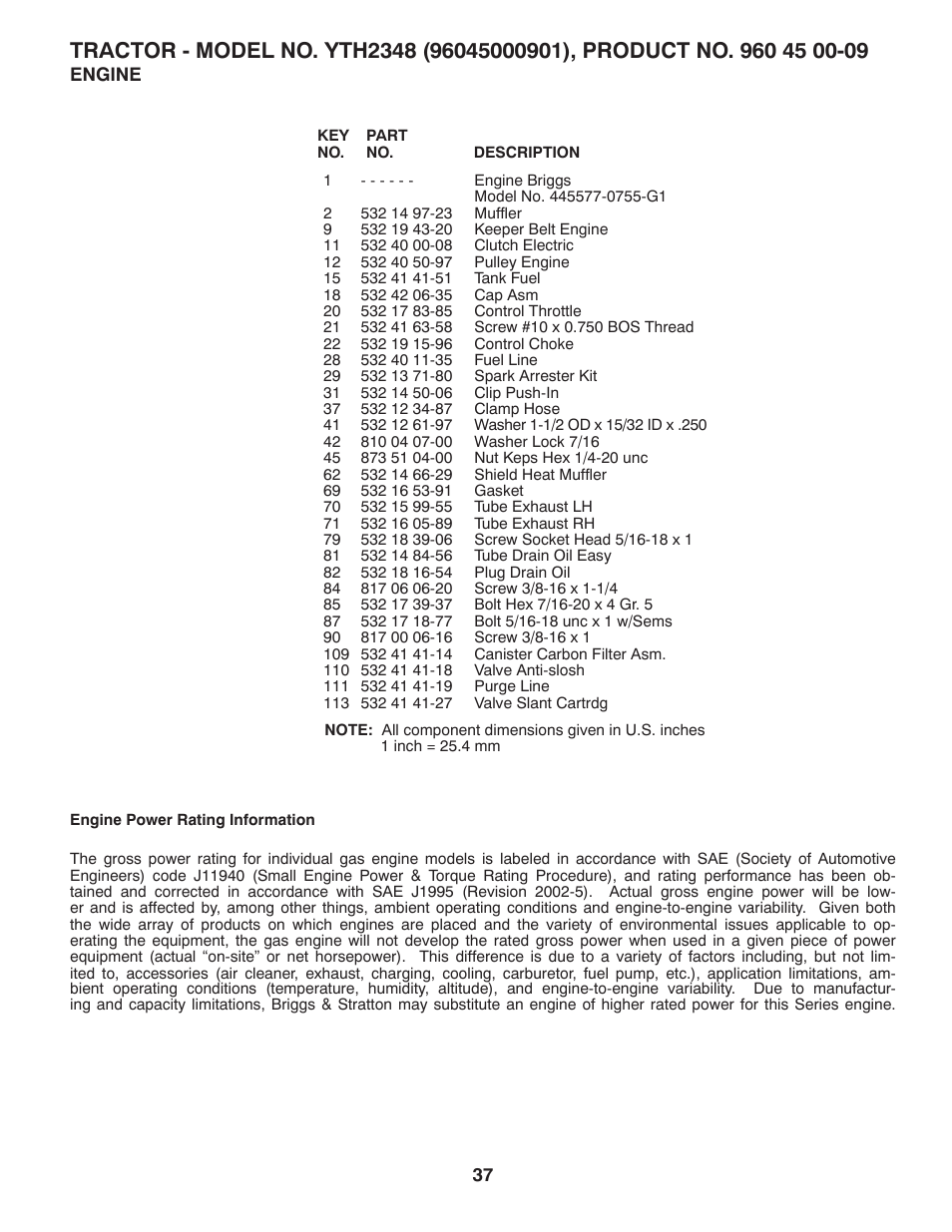 Husqvarna 96045000901 User Manual | Page 37 / 48