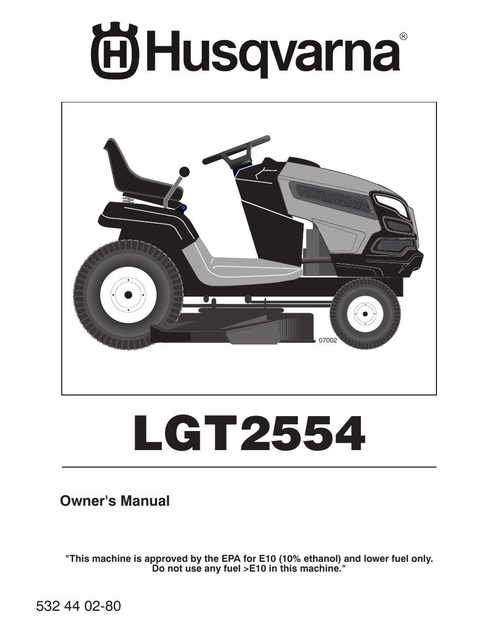 Husqvarna 532 44 02-80 User Manual | 48 pages