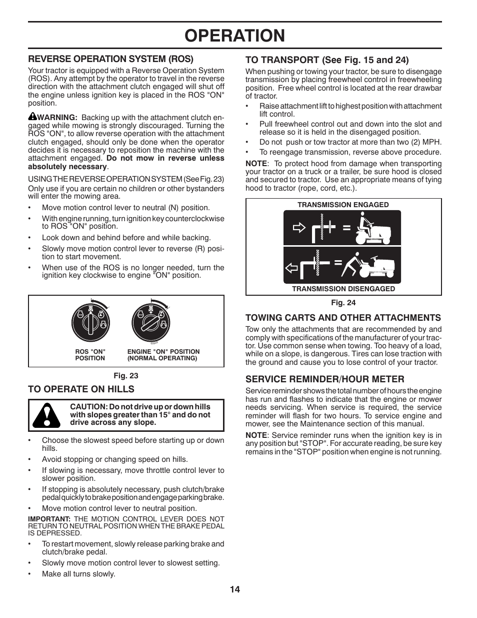 Operation | Husqvarna 532 44 02-80 User Manual | Page 14 / 48