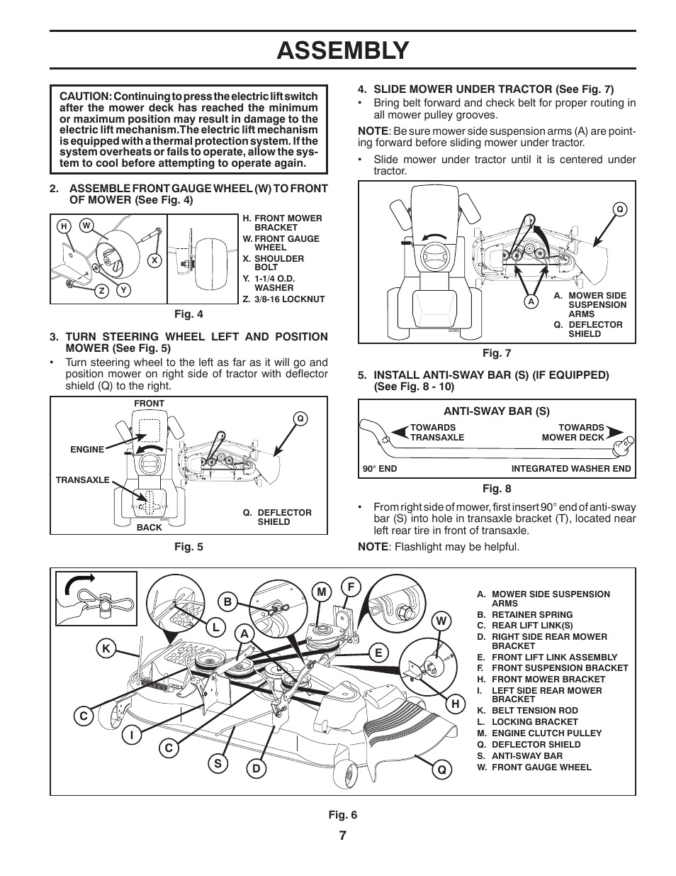 Assembly | Husqvarna 532 44 02-80 User Manual | Page 7 / 48