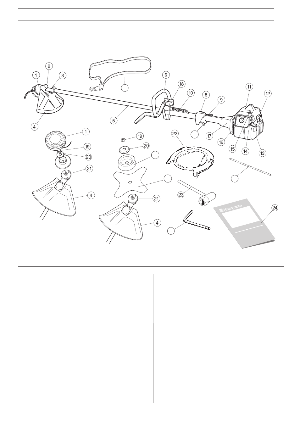 What is what, What is what on the trimmer | Husqvarna 240RJ User Manual | Page 13 / 36