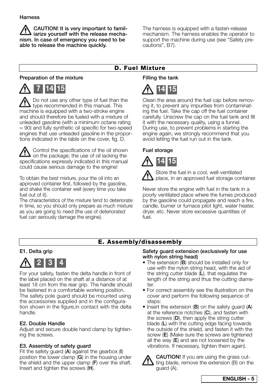 Husqvarna 249953 User Manual | Page 8 / 12