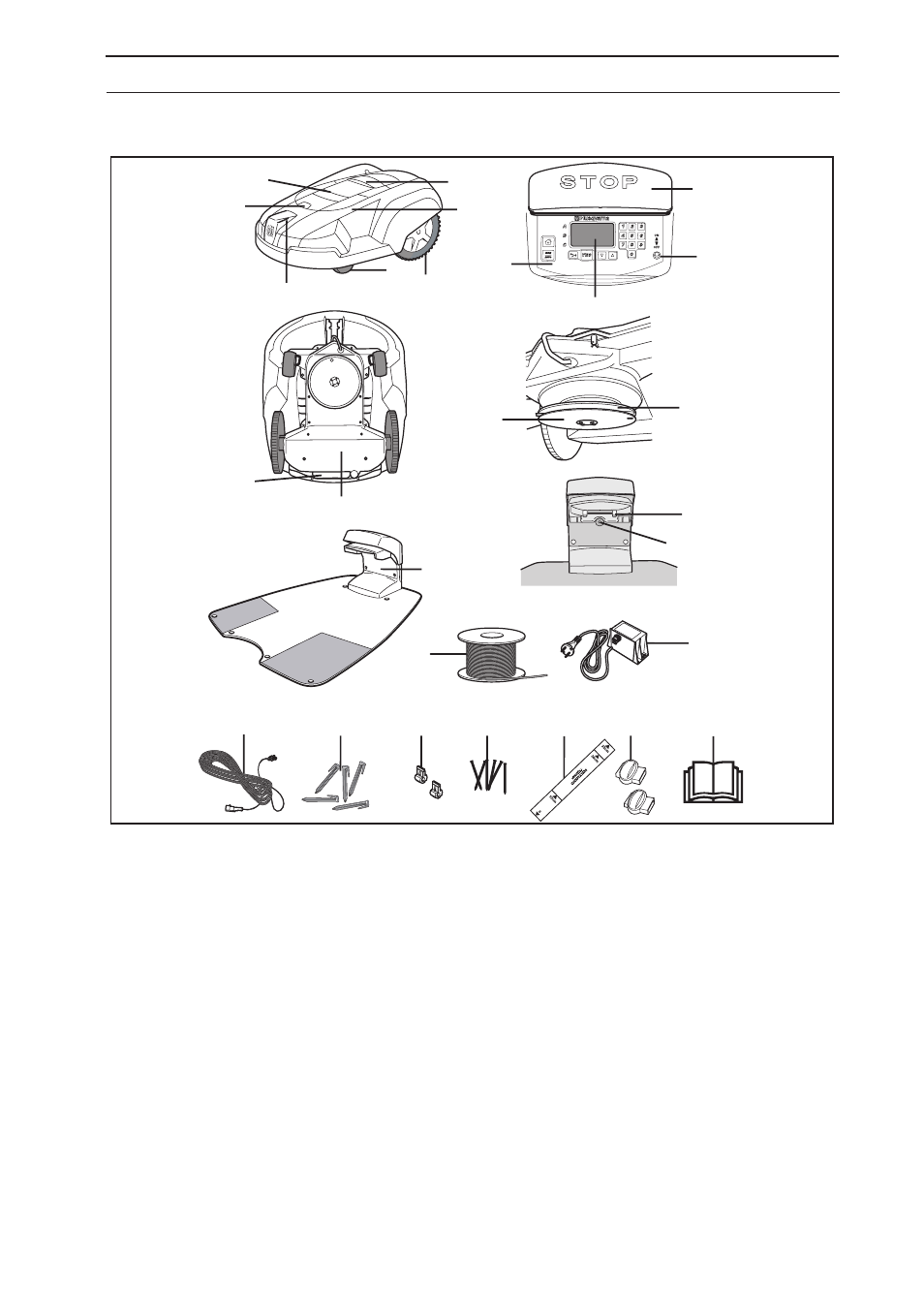 Presentation, 1 automower™, what’s what | Husqvarna 230 ACX User Manual | Page 10 / 76