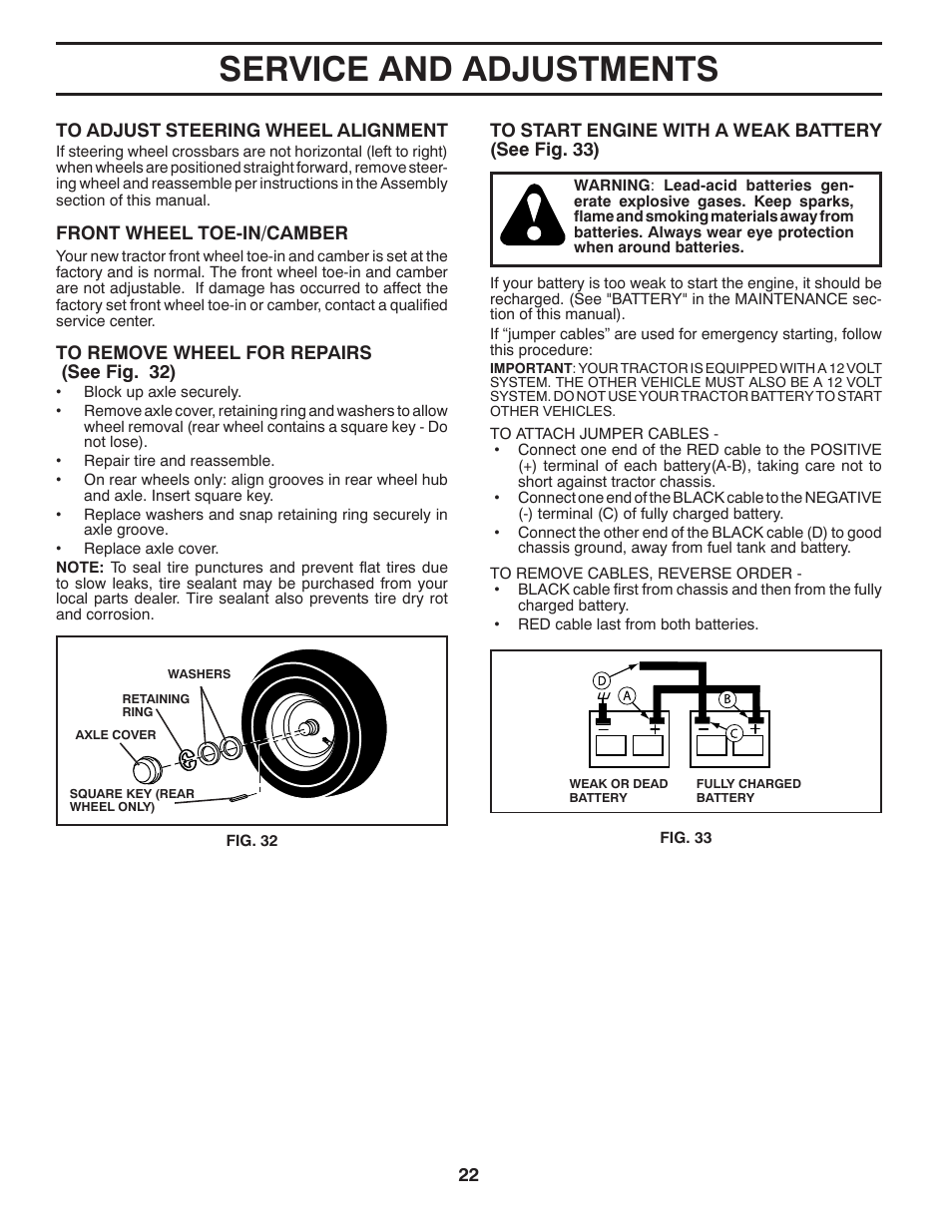 Service and adjustments | Husqvarna 525 88 56-01 User Manual | Page 22 / 45