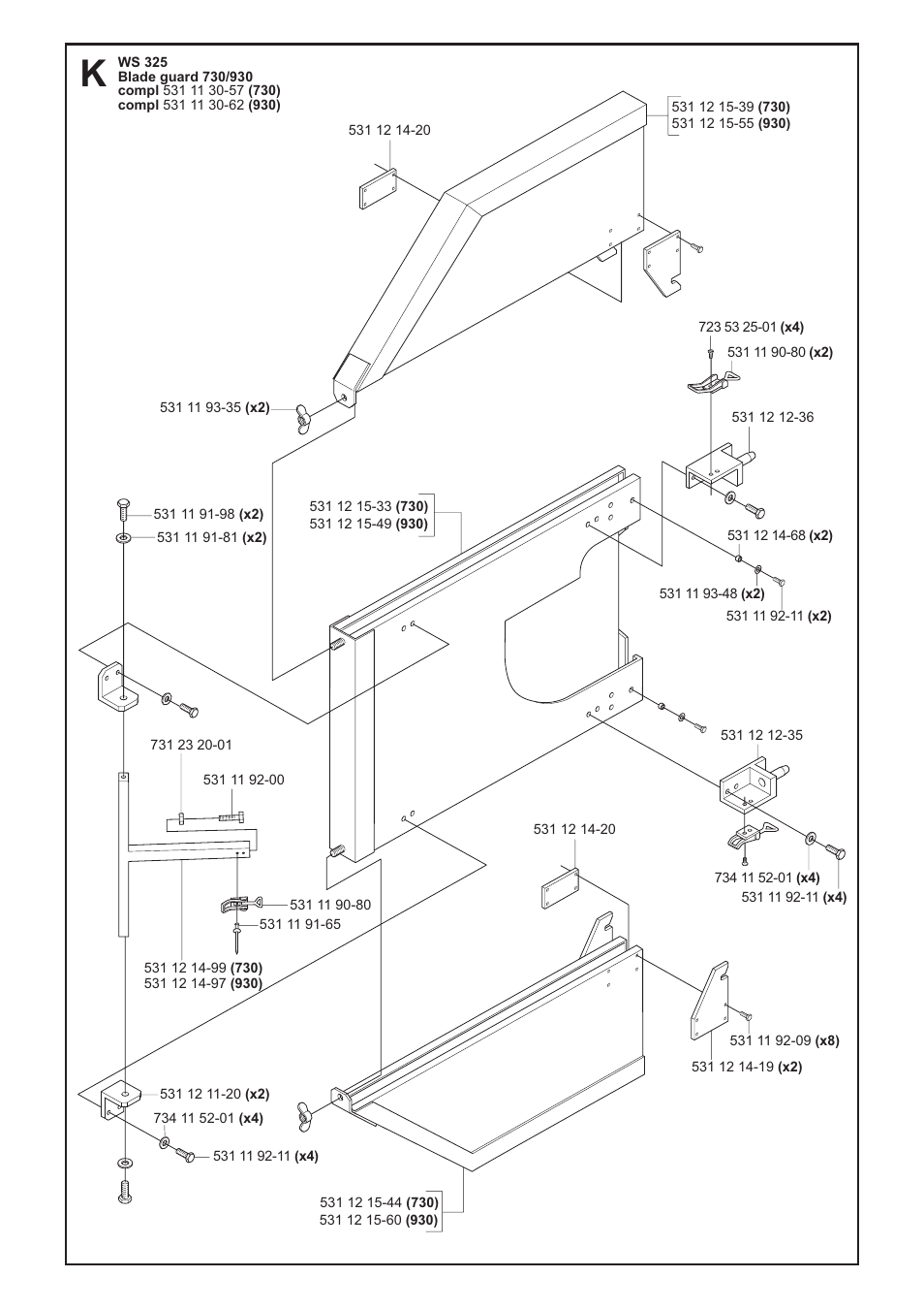 Husqvarna WS 325 User Manual | Page 13 / 14