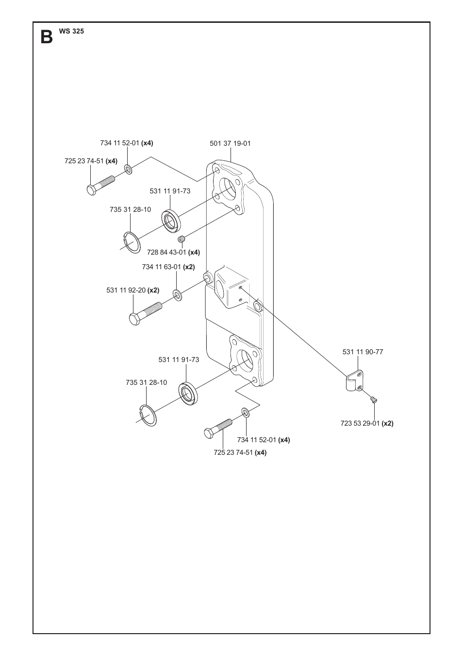 Husqvarna WS 325 User Manual | Page 5 / 14