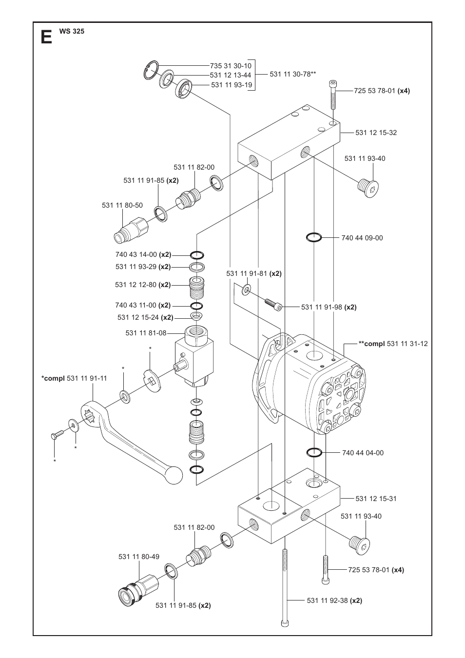 Husqvarna WS 325 User Manual | Page 8 / 14