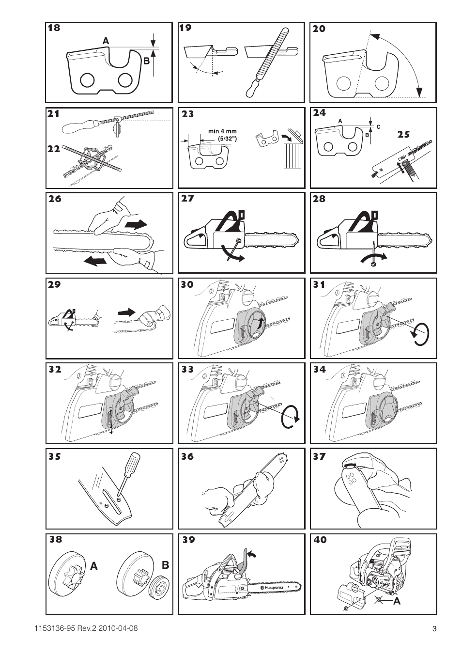 Husqvarna 1153136-95 User Manual | Page 3 / 36