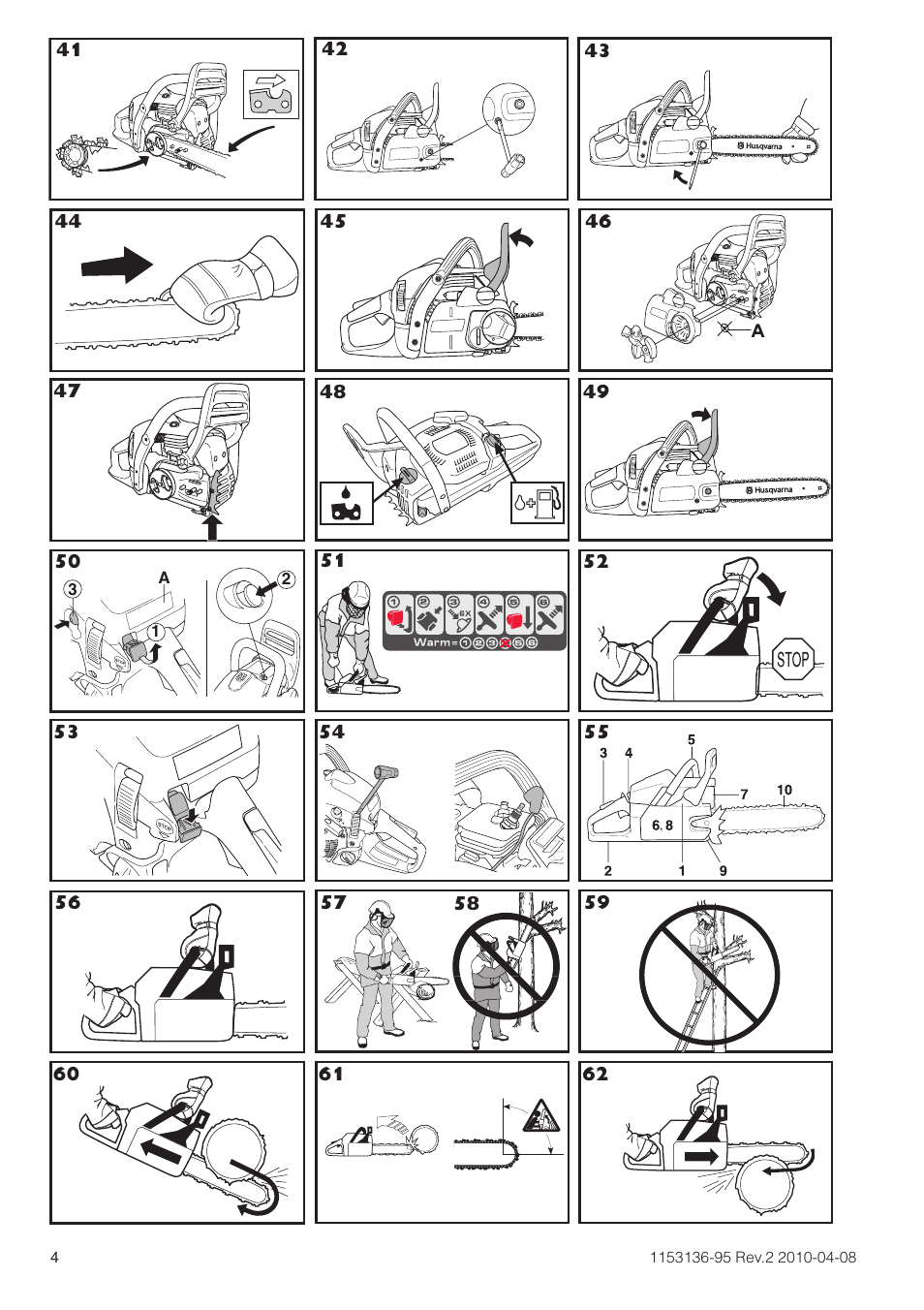 Husqvarna 1153136-95 User Manual | Page 4 / 36