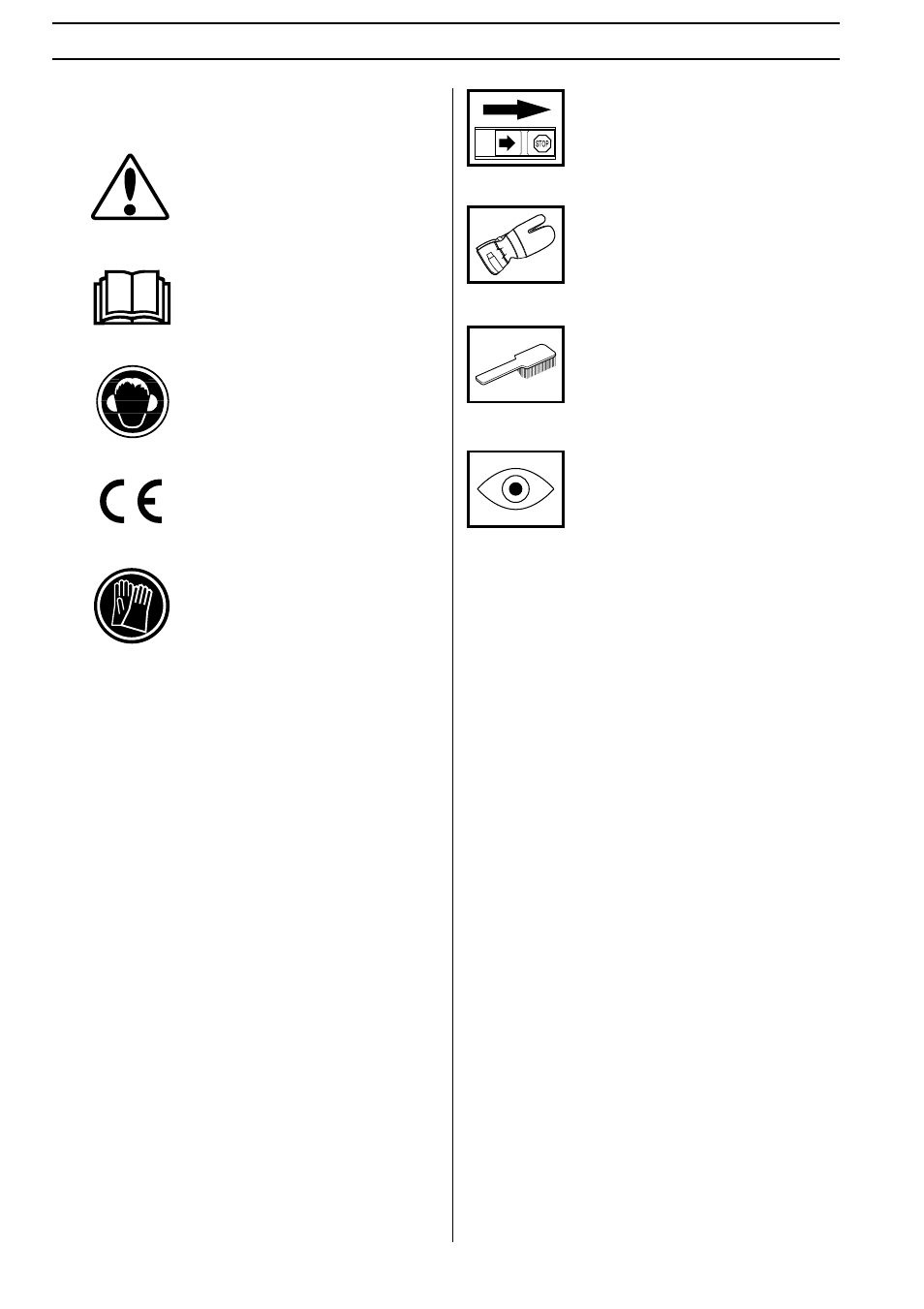 Symbol explanation, Symbols | Husqvarna 225AI15/AI25 User Manual | Page 2 / 20