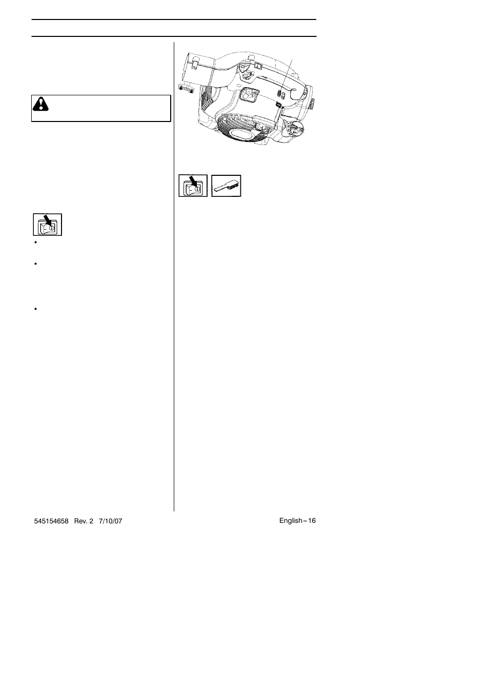 Maintenance | Husqvarna 125B User Manual | Page 16 / 47