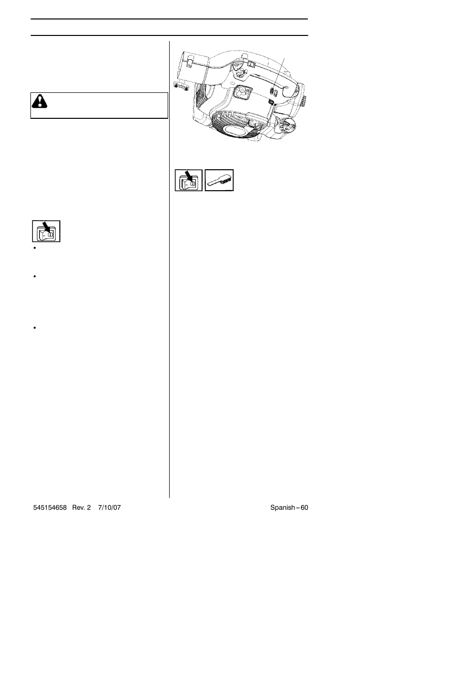 Mantenimiento | Husqvarna 125B User Manual | Page 39 / 47