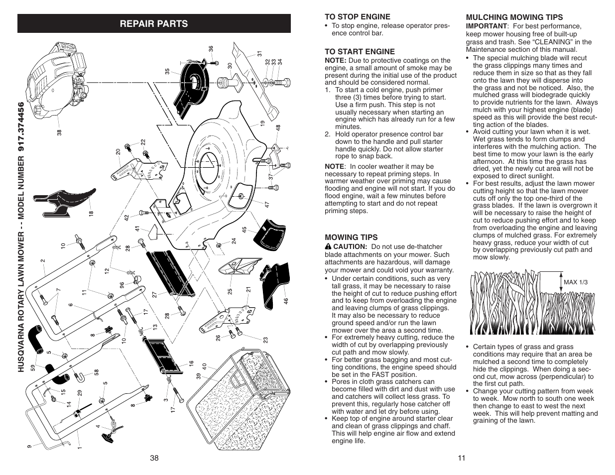 Husqvarna 917.374456 User Manual | Page 11 / 24