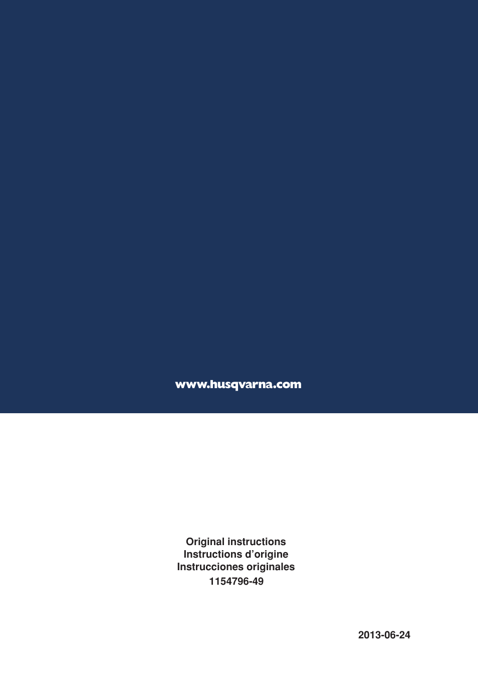 Husqvarna Chainsaw T435 User Manual | Page 140 / 140