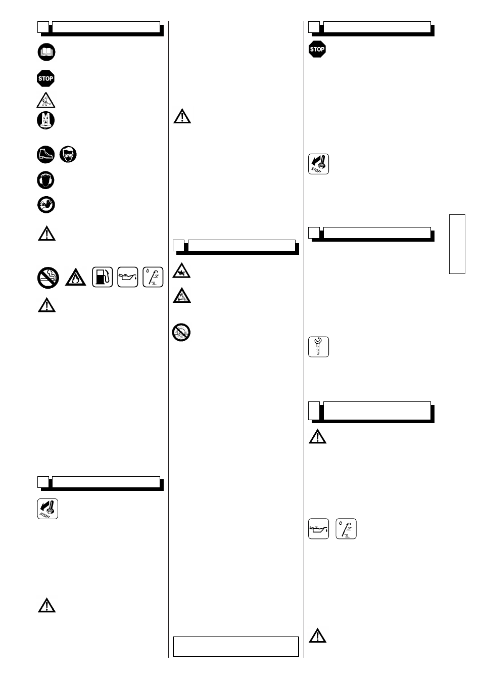 Português | Husqvarna FS 305 User Manual | Page 29 / 40