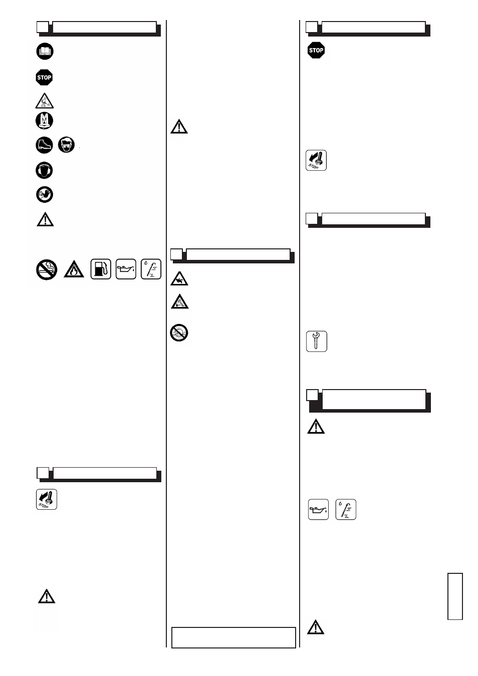Husqvarna FS 305 User Manual | Page 32 / 40
