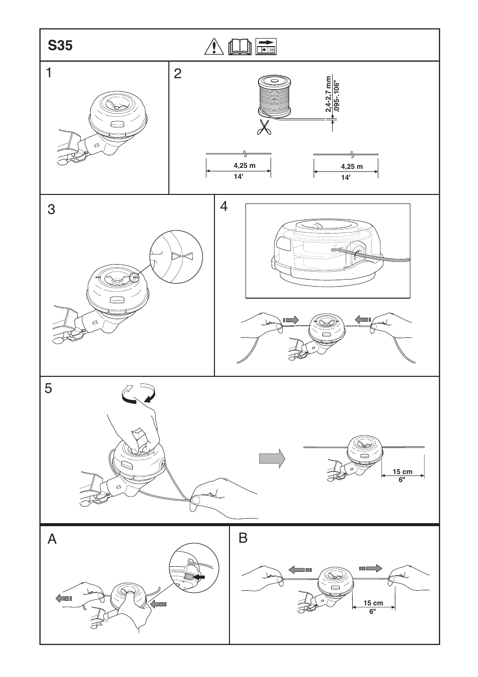 S35 5 | Husqvarna 325LD User Manual | Page 34 / 40