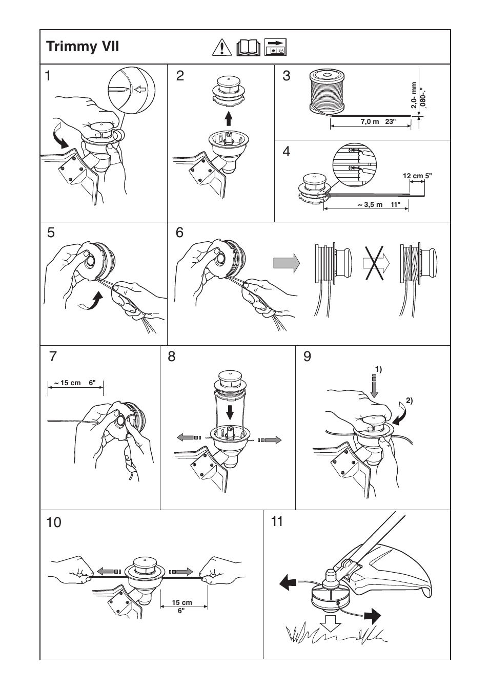 Trimmy vii | Husqvarna 325LD User Manual | Page 36 / 40
